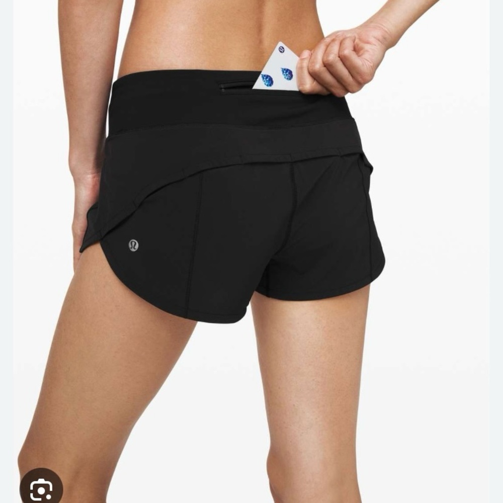 Lululemon Speed Up Short, black, 8